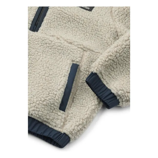 Balou Recycled Fiber Sherpa Sweatshirt | Light grey