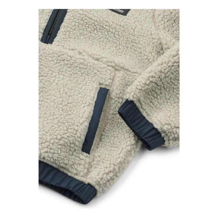 Sweat Façon Sherpa Balou Fibres Recyclées | Gris clair- Image produit n°4