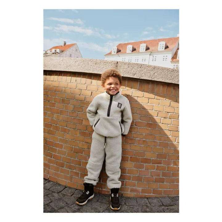 Jogger Façon Sherpa Buba Fibres Recyclées | Gris clair- Image produit n°1