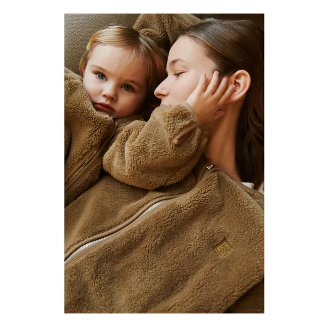 Calina Recycled Fiber Sherpa Jacket - Women's Collection | Beige