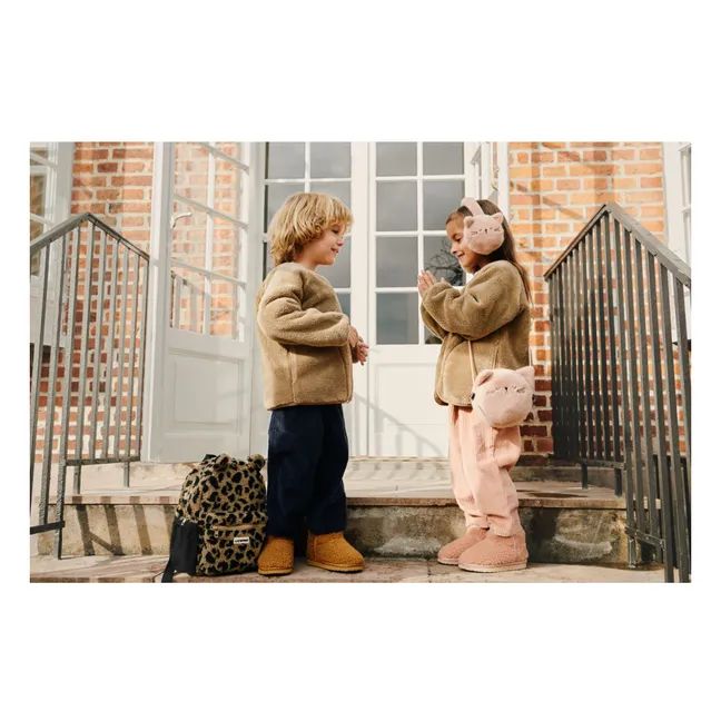 Boots Façon Sherpa Alban Fibres Recyclées | Caramel