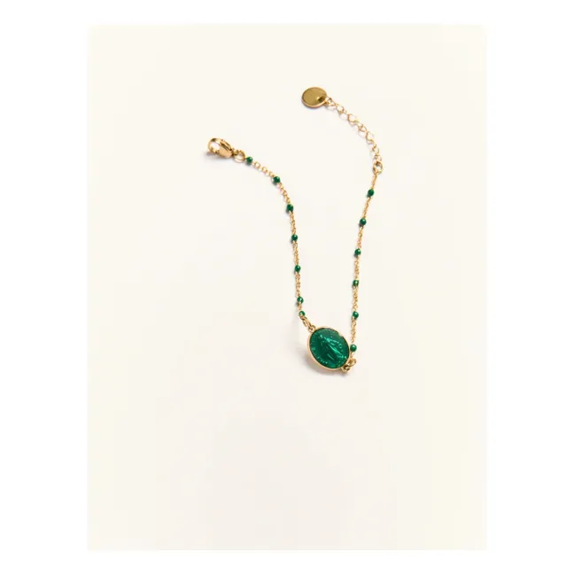 Santa Maria bracelet | Forest Green