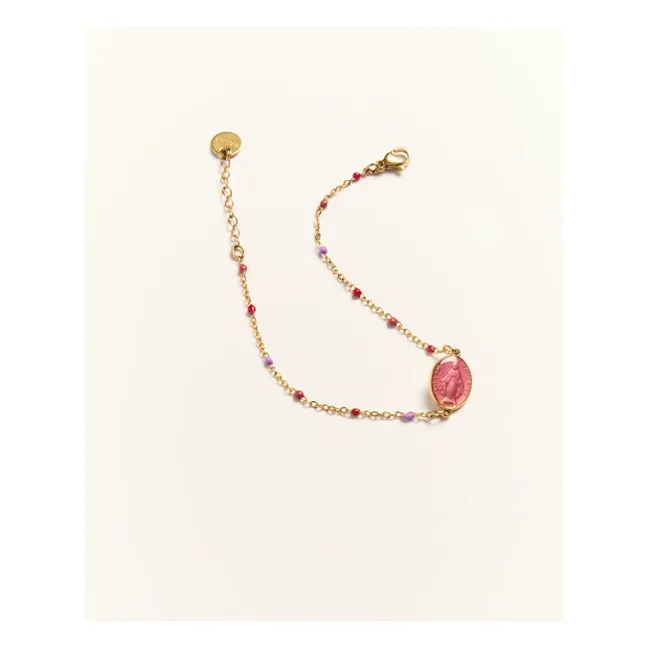Pulsera Santa María | Rosa