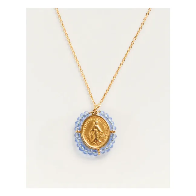 Santa Maria necklace | Light blue