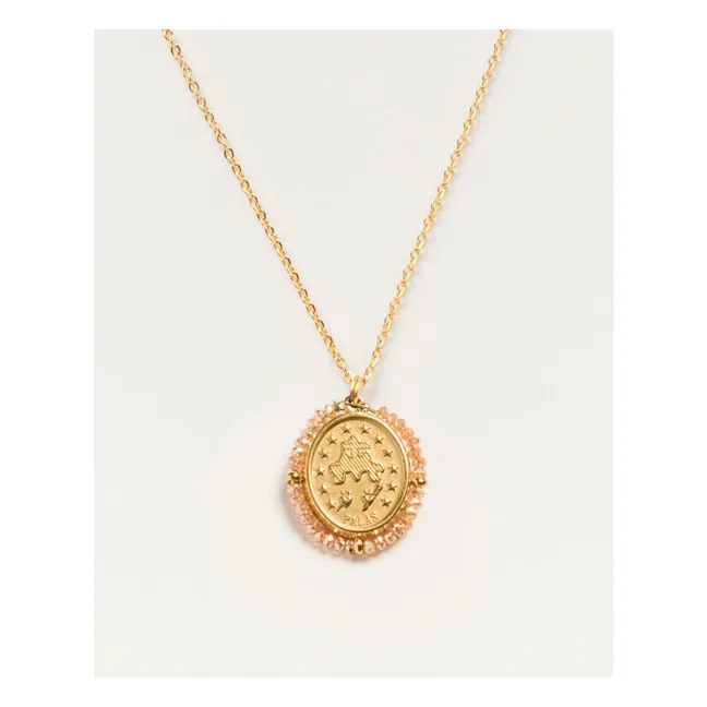 Collier Santa Maria Shiny | Rose pêche