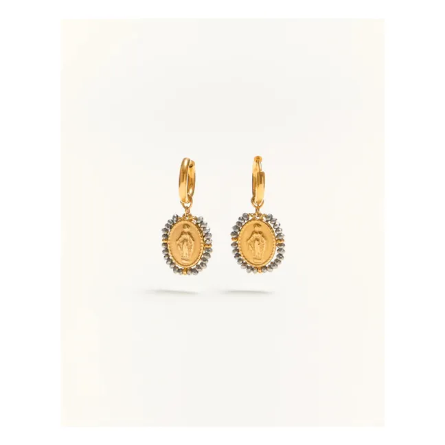 Santa Creoles | Silver