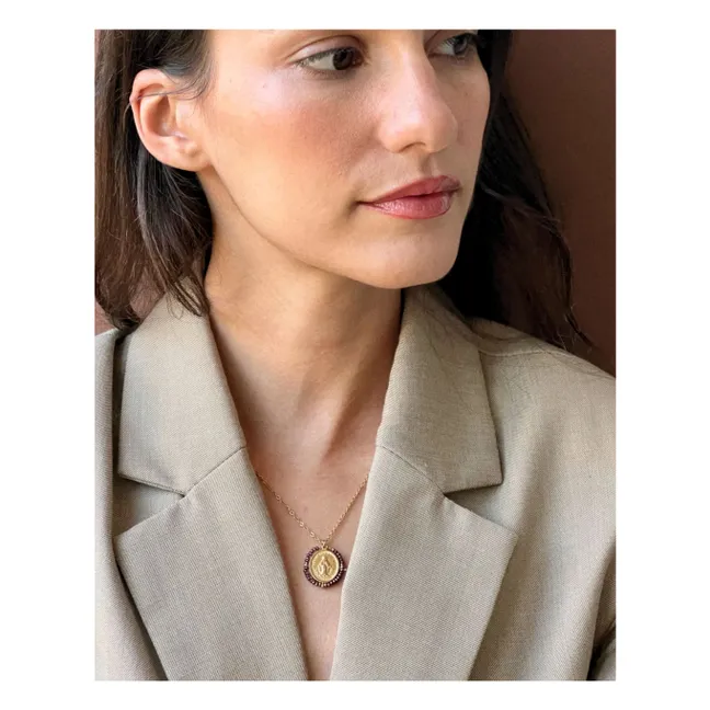 Santa Maria Shiny necklace | Bronze