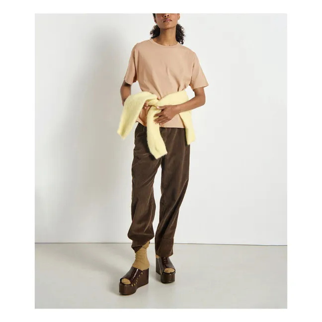 Pantalones de pana Padow | Marrón