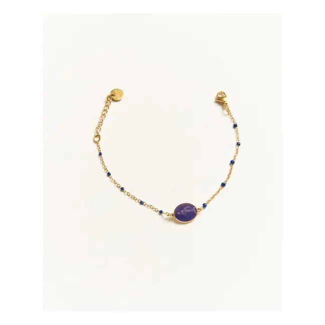 Pulsera Santa María | Azul Marino