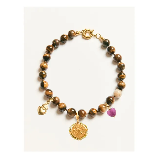 Collier Bruma 2 | Marron