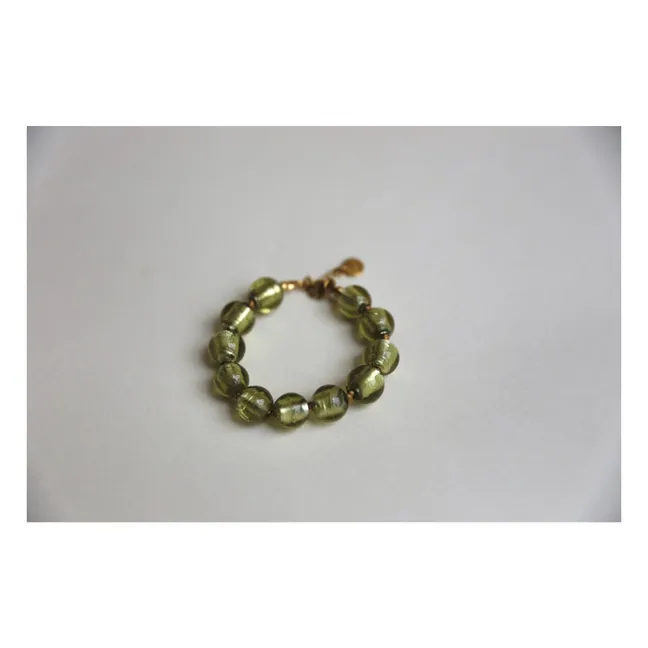 Armband Leocadia | Grün