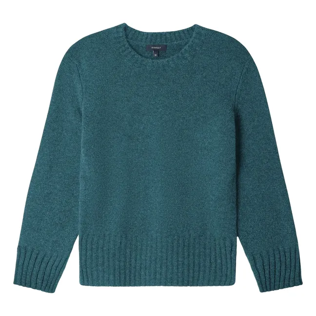 Envie sweater | Peacock blue