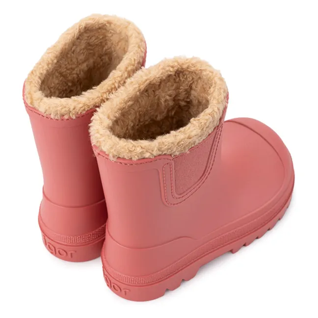 Verona Borrego Filled Rain Boots | Coral