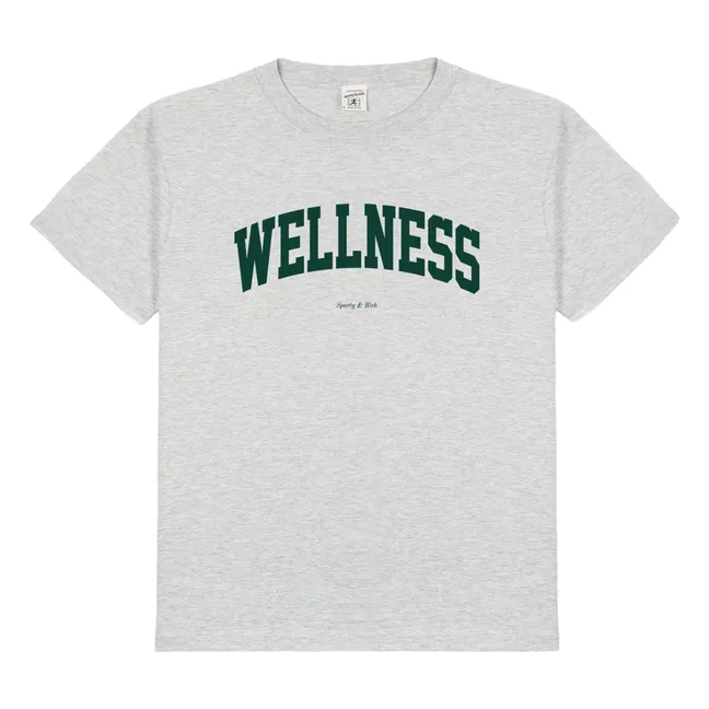 Maglietta Wellness Ivy Cotone riciclato | Grigio