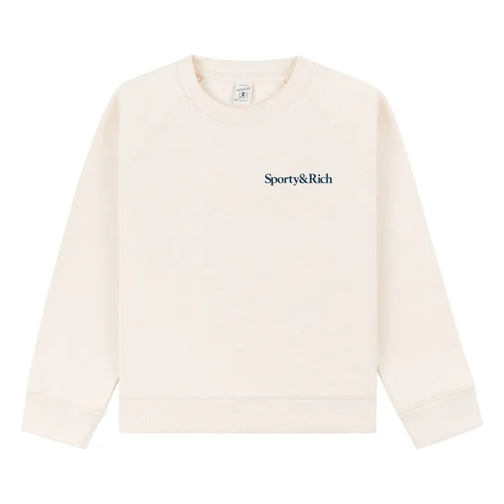 Sweat Eat More Veggies | Crème- Image produit n°0