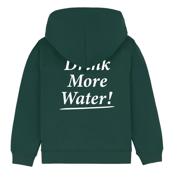 Sweat Drink More Water | Vert foncé- Image produit n°4