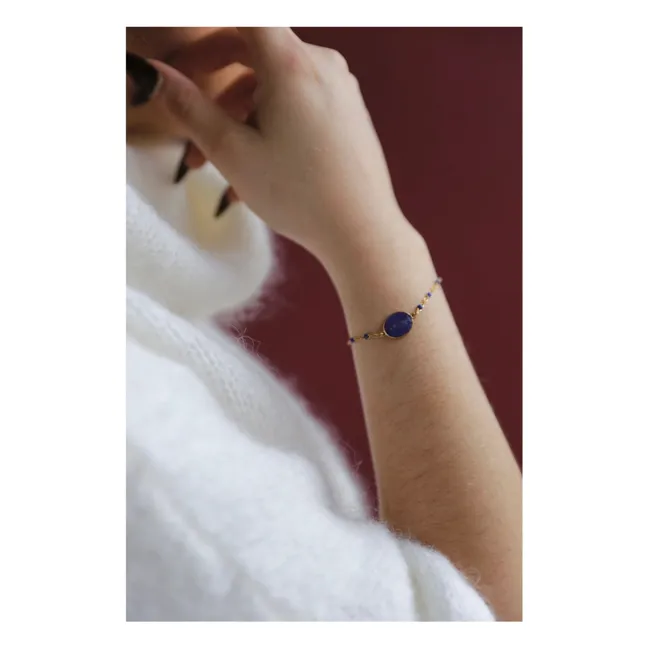 Pulsera Santa María | Azul Marino