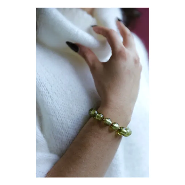 Armband Leocadia | Grün