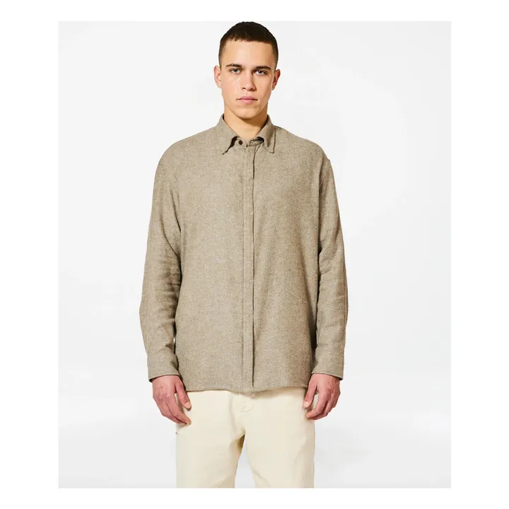 Shadow Alaska shirt  | Khaki- Product image n°1