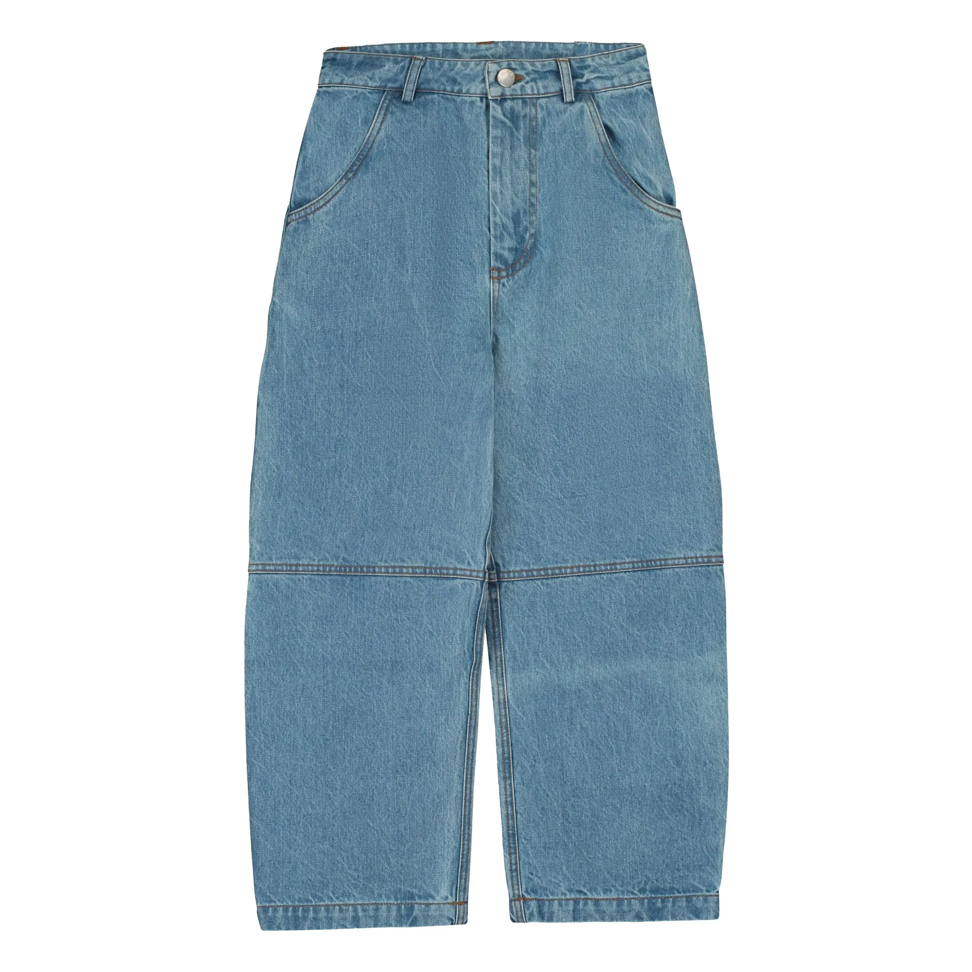 Tangerine Light Blue Jean Barrel