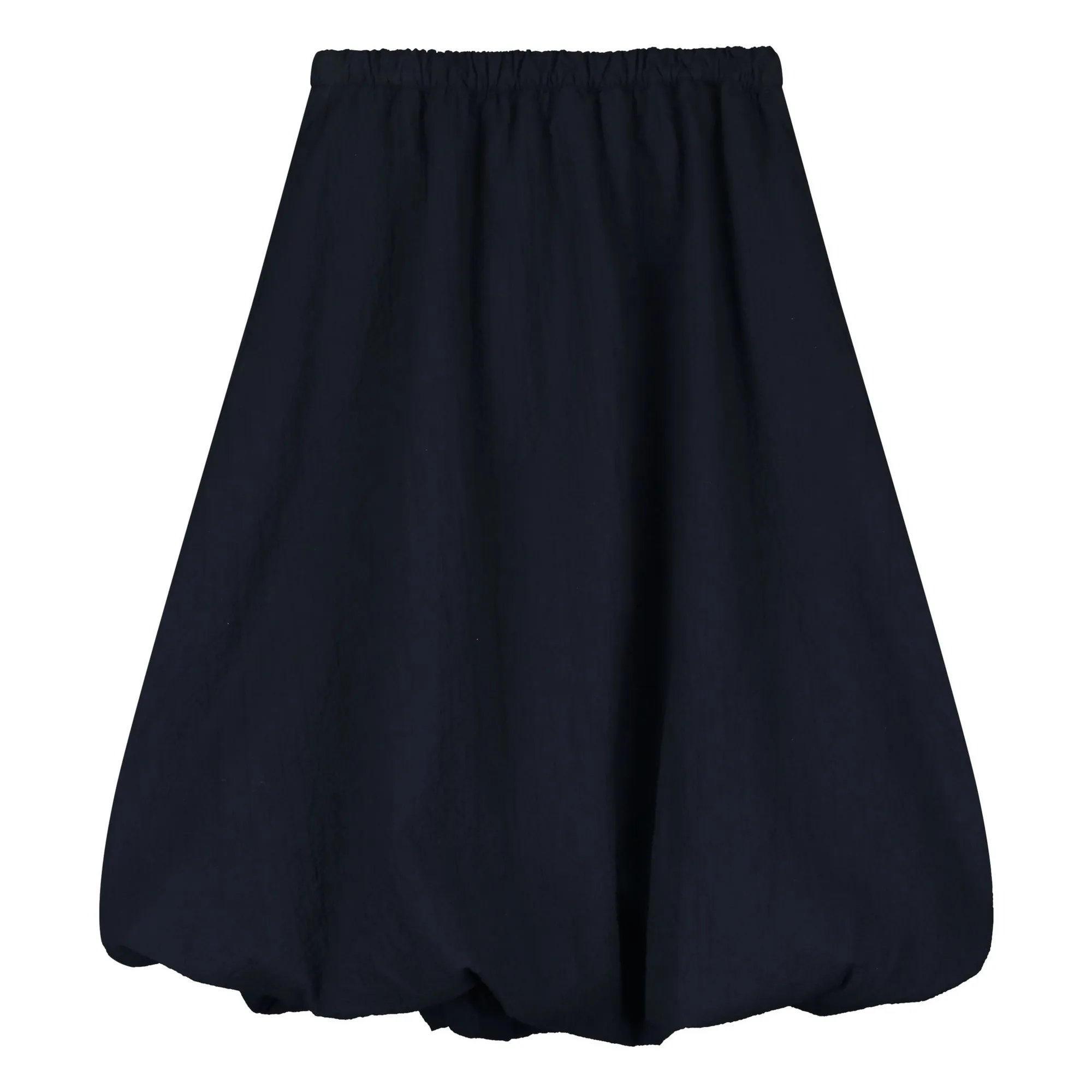 Tangerine Dark Blue Midi Puff Skirt