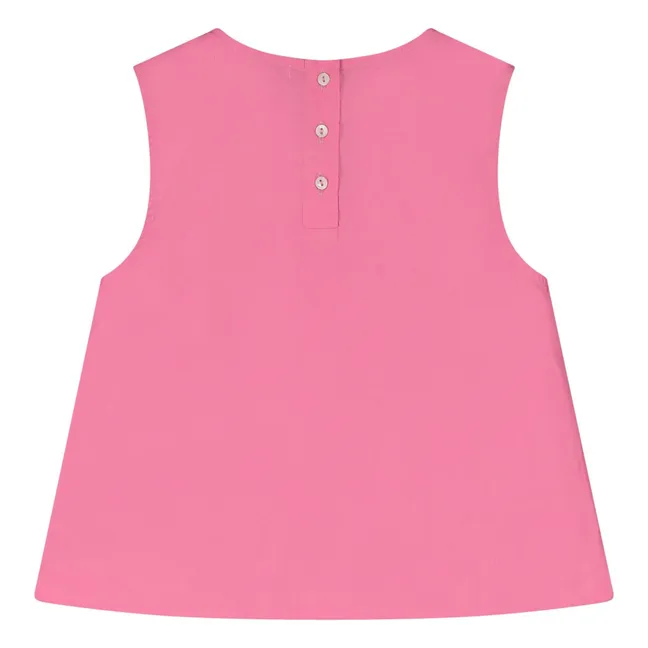 Ärmelloses Top | Rosa