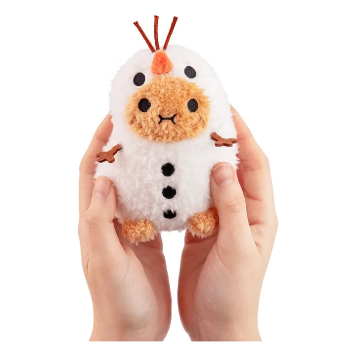 Peluche Bonhomme de Neige | Blanc- Image produit n°3