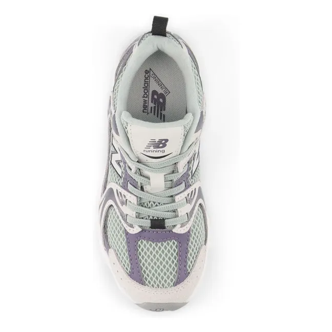 Elasticated Lace Sneakers 530 | Purple