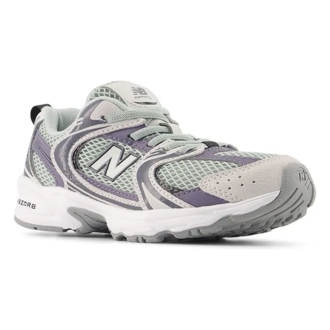 Elasticated Lace Sneakers 530 | Purple