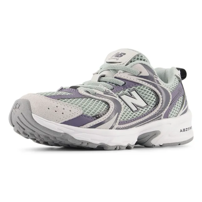 Elasticated Lace Sneakers 530 | Purple