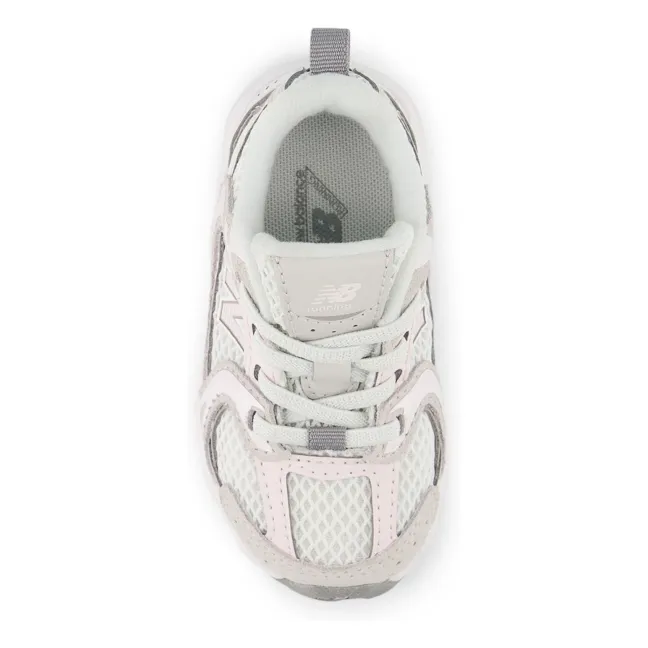 530 Zapatillas con cordones elásticos | Rosa Pálido