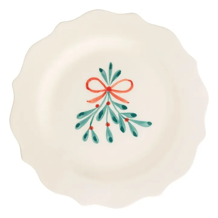 Assiette Mistletoe | Vert- Image produit n°0