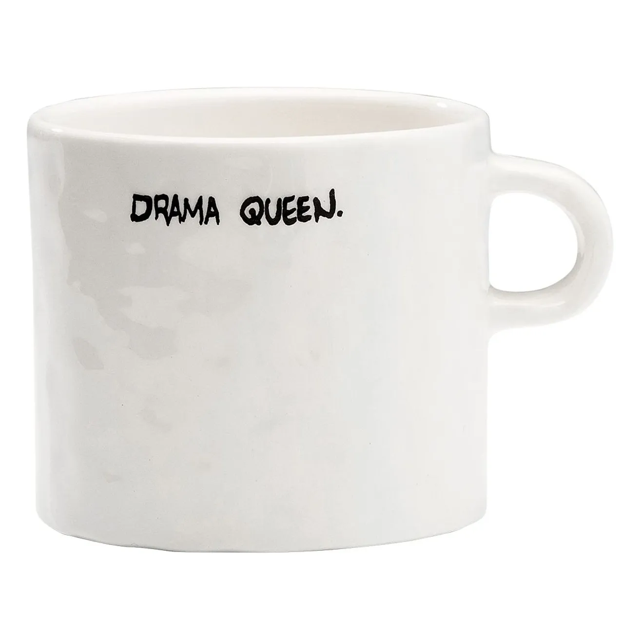 Anna + Nina Ecru Drama Queen Mug