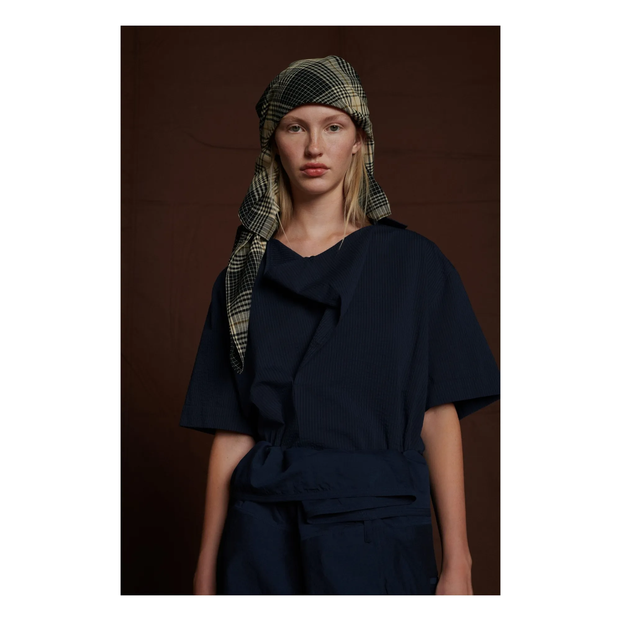 Soeur Navy Blue Achille Blouse