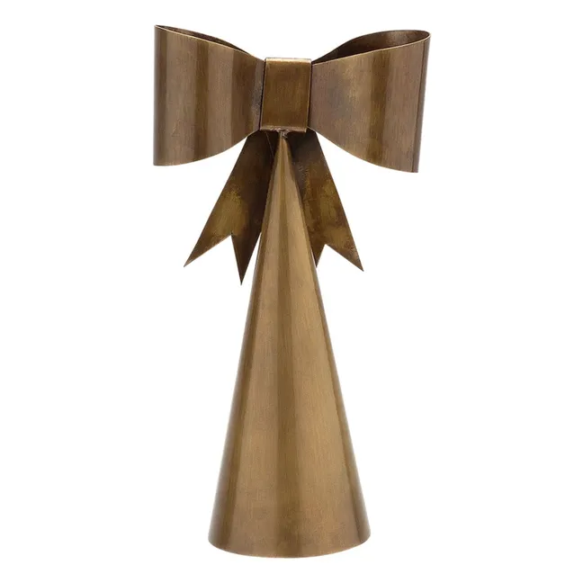 Weihnachtsbaumspitze Radiant Ribbon | Gold