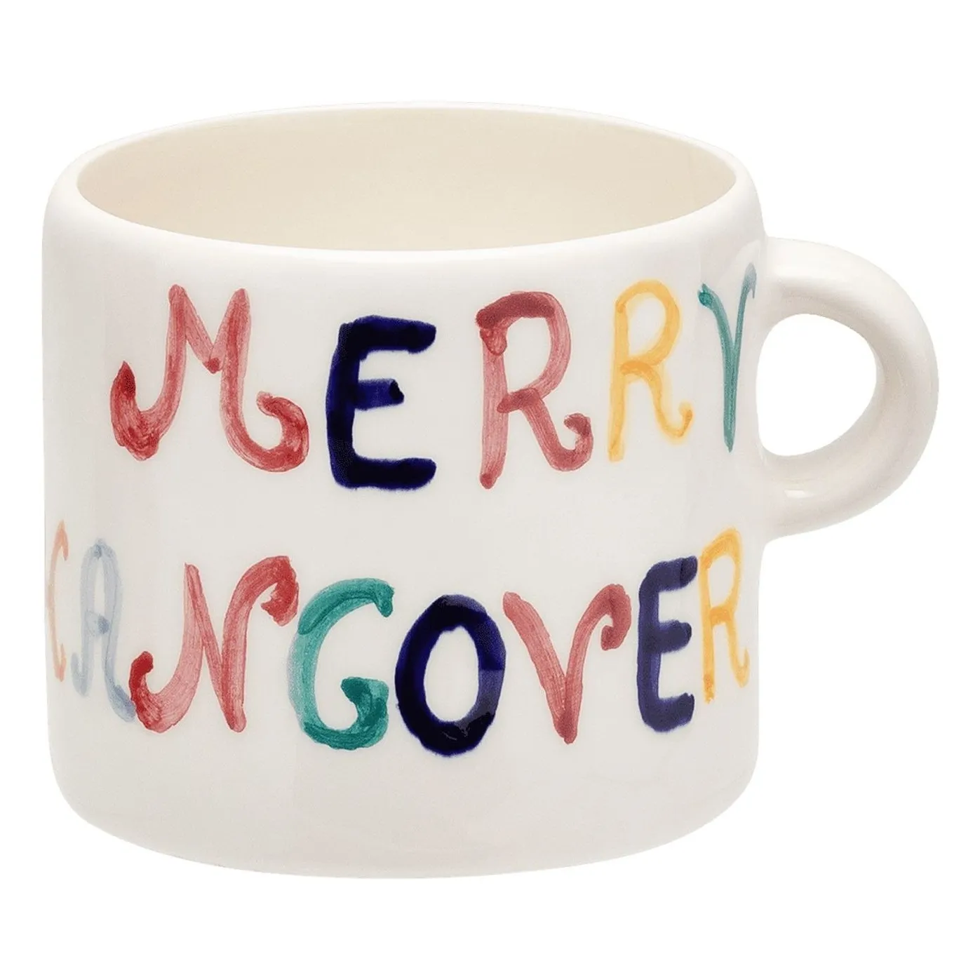 Anna + Nina Multicoloured Merry Hangover Mug