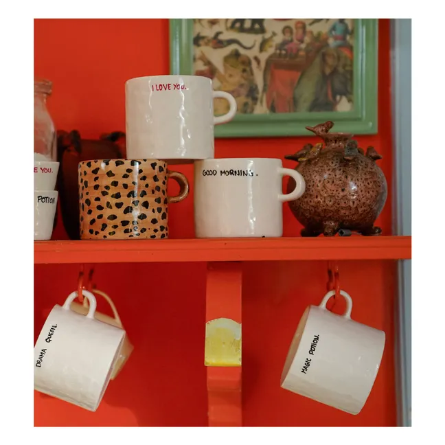 Tasses à espresso Perfect Morning - Set de 2 | Ecru