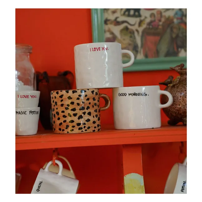 Tasses à espresso Perfect Morning - Set de 2 | Ecru