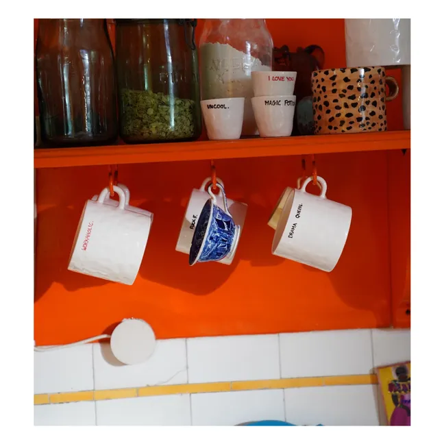 Drama Queen mug | Ecru