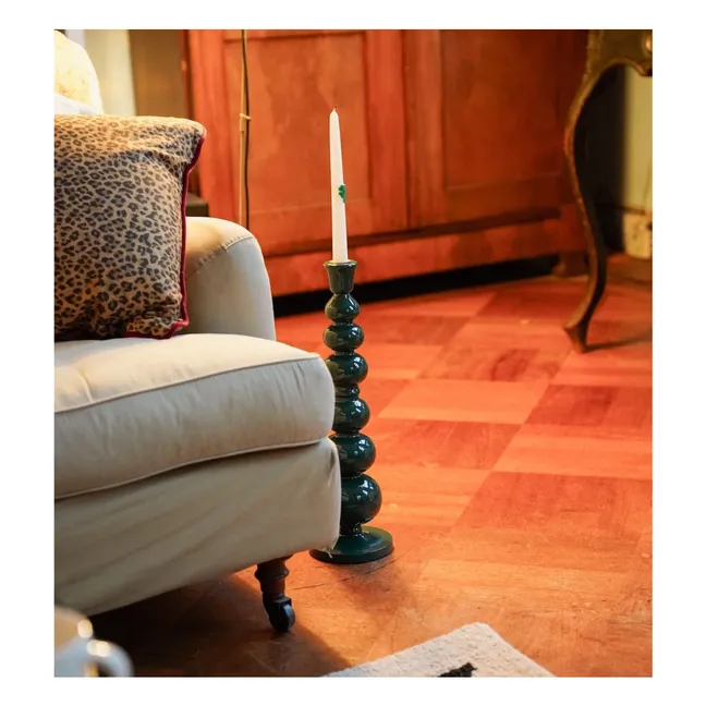 Bougies trèfle Shamrock - Set de 2 | Vert