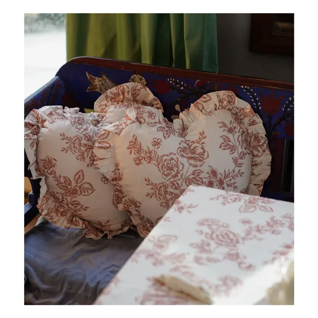 Coussin cœur Whimsical | Rouge