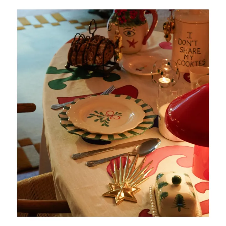 Assiette Mistletoe | Vert- Image produit n°1