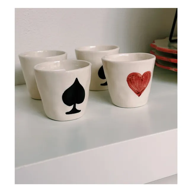 Tasse espresso Ace of Spades | Noir