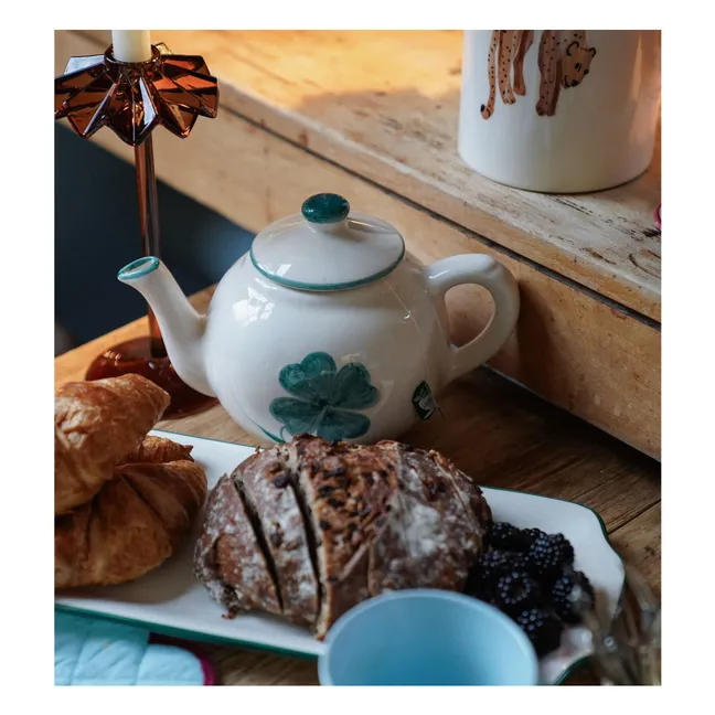 Théière trèfle Shamrock | Vert