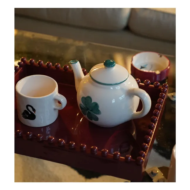 Théière trèfle Shamrock | Vert