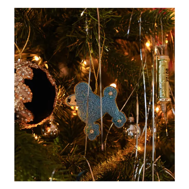 Poodle-Weihnachtsdekoration