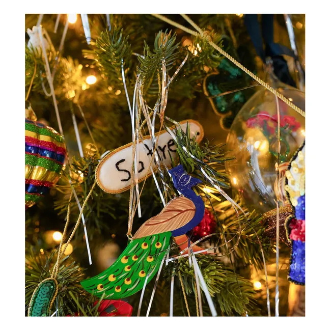 Weihnachtsdekoration Proud Peacock