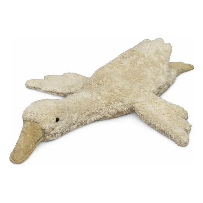 Peluche bouillote Oie | Beige