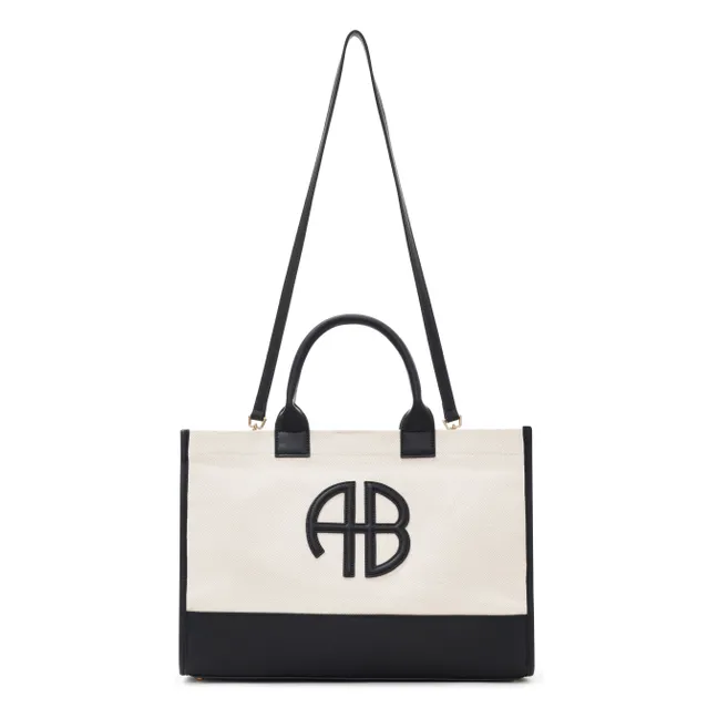 Medium tote bag Lara | Ecru