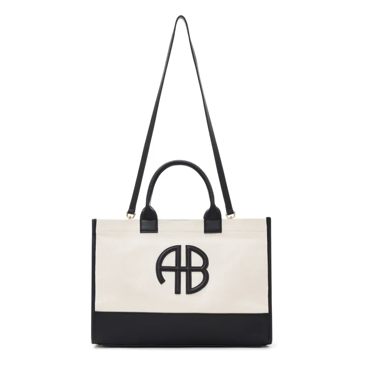 Cabas Medium Lara | Ecru- Image produit n°2